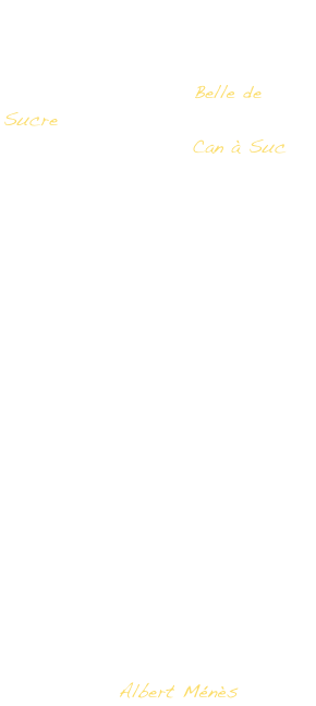 Novità presente da quest’anno, sono gli originalissimi e sempre più ricercati, anche per un dono, zuccheri decorati di Belle de Sucre che affiancano la già importante scelta di Can à Suc: cristalli dai colori vivaci ed intensi realizzati con pigmenti naturali, non aromatizzati, che colorano delicatamente le bevande...&#10;Le zollette decorate, a forma di cuore, di chicco di caffè, di bottone, stellina, fiore, cucchiaino senza dimenticare i più noti bastoncini di zucchero di canna bianco o bruno da sciogliere in tazza nei formati da caffè o da tè&#10;&#10;&#10;Il miele, prezioso alimento sin dall’antichità disponibile nelle delicate profumazioni di castagno, acacia, lavanda, tiglio selezionati attraverso l’esperienza dei maestri del gusto di Albert Ménès&#10;